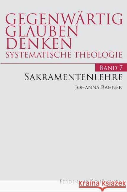 Sakramentenlehre Johanna Rahner 9783506773180 Brill (JL) - książka