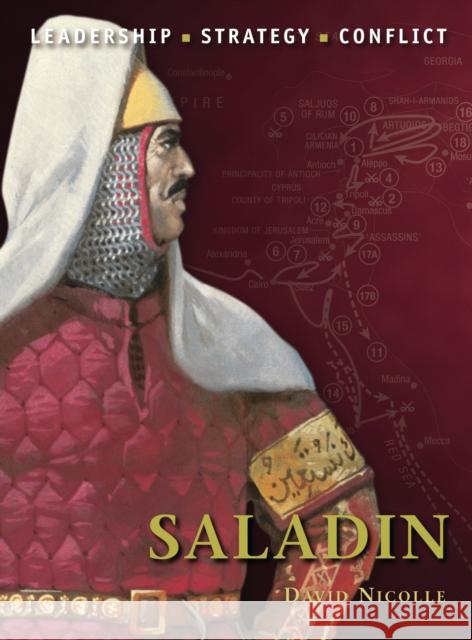 Saladin David Nicolle Peter Dennis 9781849083171 Osprey Publishing (UK) - książka