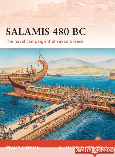 Salamis 480 BC: The Naval Campaign That Saved Greece Shepherd, William 9781846036842 Osprey Publishing (UK) - książka