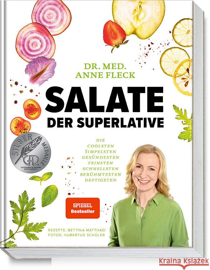 Salate der Superlative Fleck, Anne, Matthaei, Bettina 9783954532049 Becker-Joest-Volk - książka