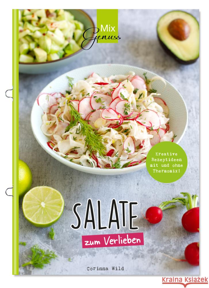 SALATE zum Verlieben Wild, Corinna 9783961810413 C.T.Wild Verlag - książka