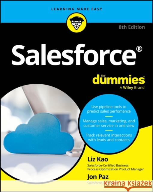 Salesforce For Dummies Jon Paz 9781394231669  - książka