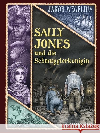 Sally Jones und die Schmugglerkönigin Wegelius, Jakob 9783836961202 Gerstenberg Verlag - książka