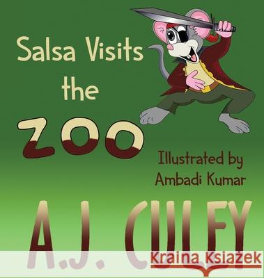 Salsa Visits the Zoo A. J. Culey Ambadi Kumar 9781951247102 Poof! Press - książka