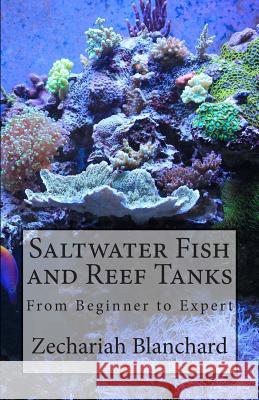 Saltwater Fish and Reef Tanks: From Beginner to Expert Zechariah James Blanchard 9781499203165 Createspace - książka