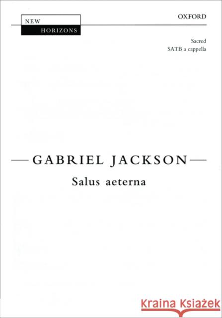 Salus aeterna  9780193439092 Oxford University Press - książka