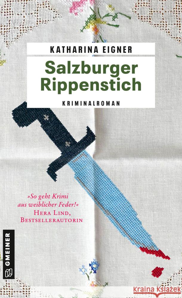 Salzburger Rippenstich Eigner, Katharina 9783839200742 Gmeiner-Verlag - książka