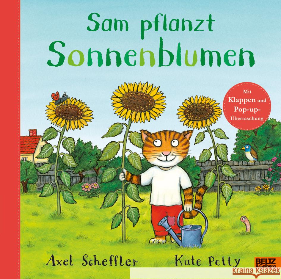 Sam pflanzt Sonnenblumen Scheffler, Axel, Petty, Kate 9783407756374 Beltz - książka