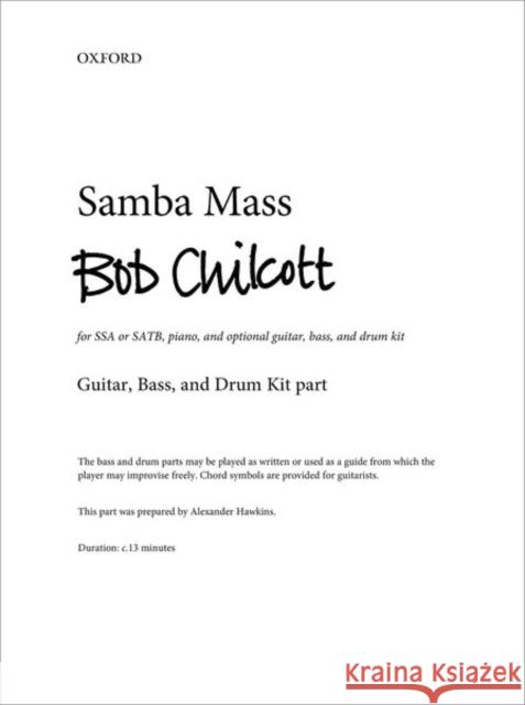 Samba Mass Bob Chilcott   9780193529120 Oxford University Press - książka