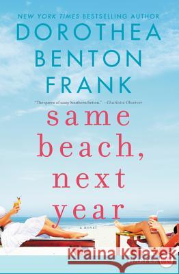 Same Beach, Next Year Dorothea Benton Frank 9780062670717 HarperLuxe - książka