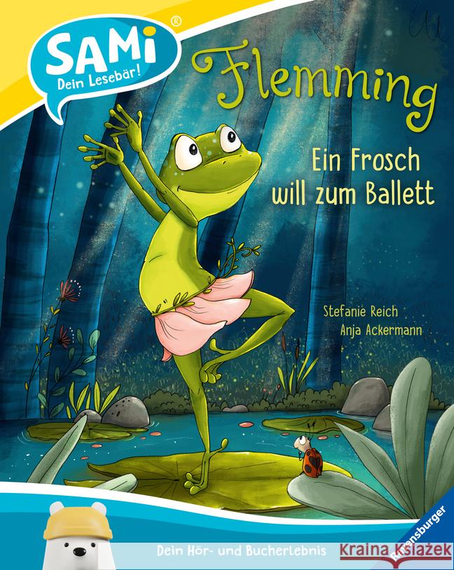 SAMi - Flemming. Ein Frosch will zum Ballett Ackermann, Anja 9783473461790 Ravensburger Verlag - książka