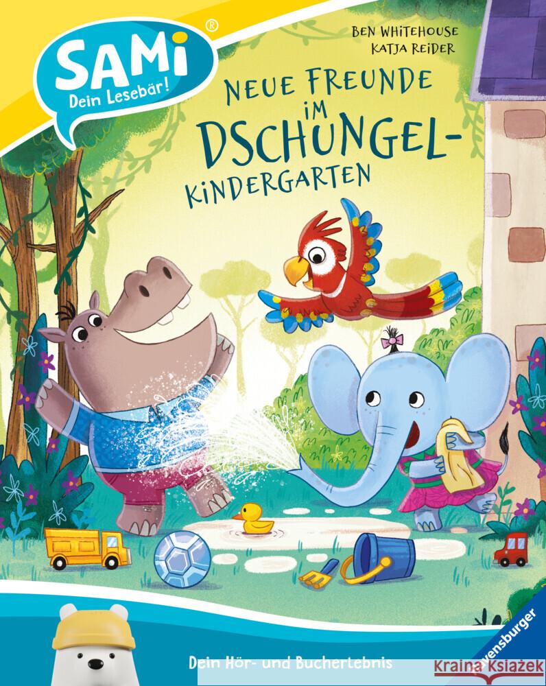 SAMi - Neue Freunde im Dschungel-Kindergarten Reider, Katja 9783473460380 Ravensburger Verlag - książka