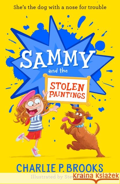 Sammy and the Stolen Paintings Charlie P. Brooks 9780008597511 HarperCollins Publishers - książka