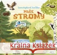 Samolepková knížka Naše stromy  8595593846415 Jiri models - książka