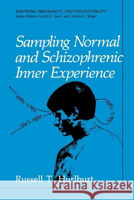 Sampling Normal and Schizophrenic Inner Experience Russell T. Hurlburt 9781475702910 Springer - książka
