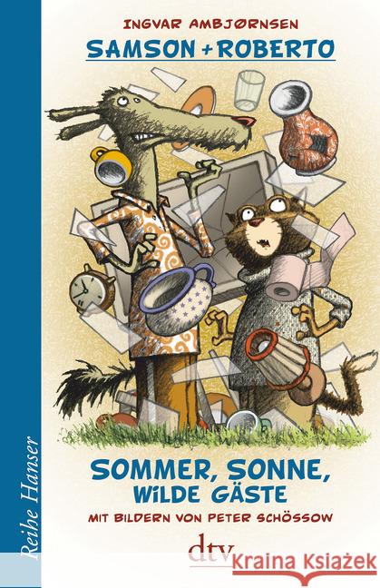 Samson + Roberto. Sommer, Sonne, wilde Gäste Ambjørnsen, Ingvar 9783423640503 DTV - książka