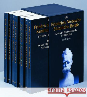 Samtliche Briefe: Kritische Studienausgabe Nietzsche, Friedrich 9783110179415 DTV - książka