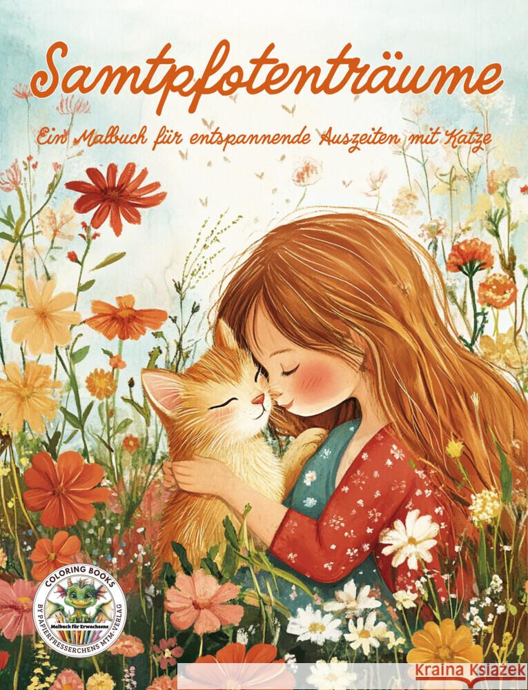 Samtpfotenträume - Ein Malbuch für entspannende Auszeiten mit Katze Holland, Nanja 9783990513064 Papierfresserchens MTM-Verlag - książka