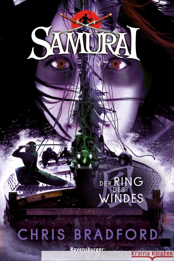 Samurai - Der Ring des Windes Bradford, Chris 9783473585953 Ravensburger Verlag - książka