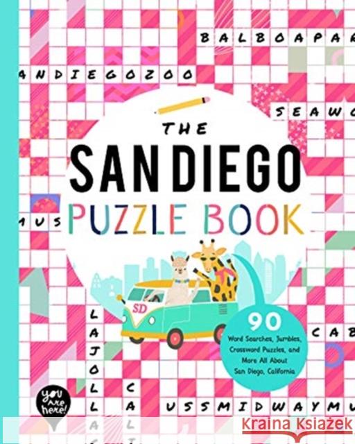SAN DIEGO PUZZLE BOOK YOU ARE HERE BOOKS 9781952239373 GLOBAL PUBLISHER SERVICES - książka