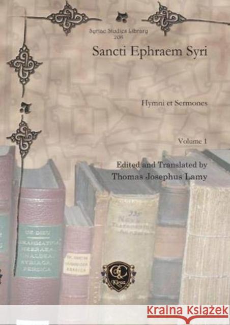 Sancti Ephraem Syri (Vol 1-4) Thomas Joseph Lamy 9781611435870 Gorgias Press - książka