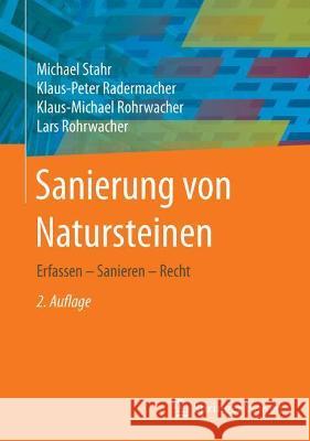 Sanierung Von Natursteinen: Erfassen - Sanieren - Recht Stahr, Michael 9783658306267 Springer Vieweg - książka