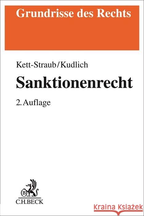 Sanktionenrecht Kett-Straub, Gabriele, Kudlich, Hans 9783406770449 Beck Juristischer Verlag - książka