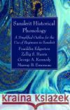 Sanskrit Historical Phonology Franklin Edgerton Zellig S. Harris George A. Kennedy 9781725281059 Wipf & Stock Publishers