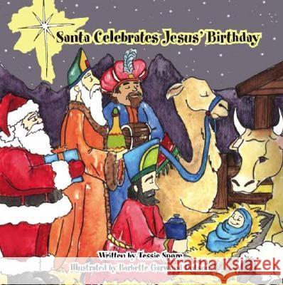 Santa Celebrates Jesus' Birthday Trafford Publishing 9781412077200 Trafford Publishing - książka