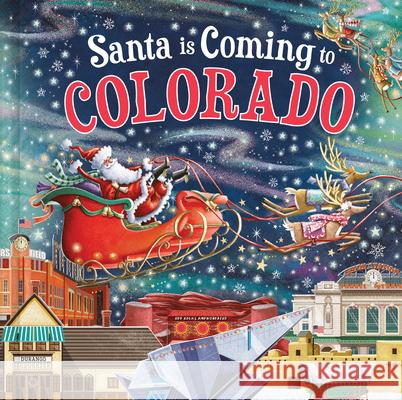 Santa Is Coming to Colorado Steve Smallman Reuben McHugh 9781728287584 Hometown World - książka