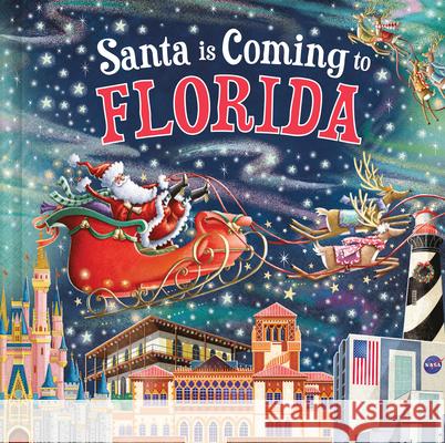 Santa Is Coming to Florida Steve Smallman Reuben McHugh 9781728287676 Hometown World - książka