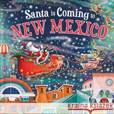 Santa Is Coming to New Mexico Steve Smallman Reuben McHugh 9781728288451 Hometown World - książka