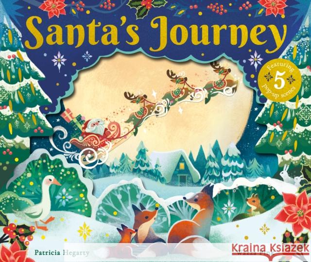 Santa's Journey Patricia Hegarty 9781838916534 Little Tiger Press Group - książka