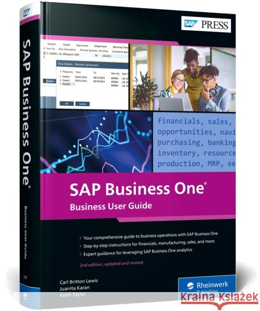 SAP Business One: Business User Guide Keith Taylor 9781493222070 SAP Press - książka