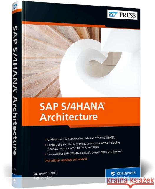 SAP S/4HANA Architecture Wolfram Kleis 9781493224036 SAP Press - książka