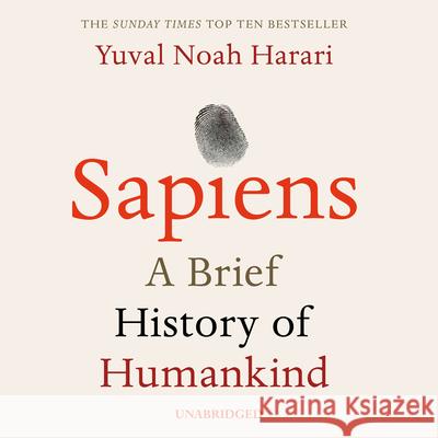 Sapiens: A Brief History of Humankind Harari Yuval Noah 9781786141675 Cornerstone - książka