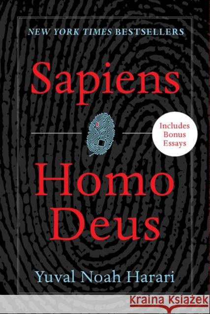 Sapiens/Homo Deus Box Set w/Bonus Material Yuval Noah Harari 9780063069015 HarperCollins - książka