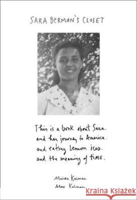 Sara Berman's Closet Maira Kalman Alex Kalman 9780062846402 HarperCollins Publishers Inc - książka
