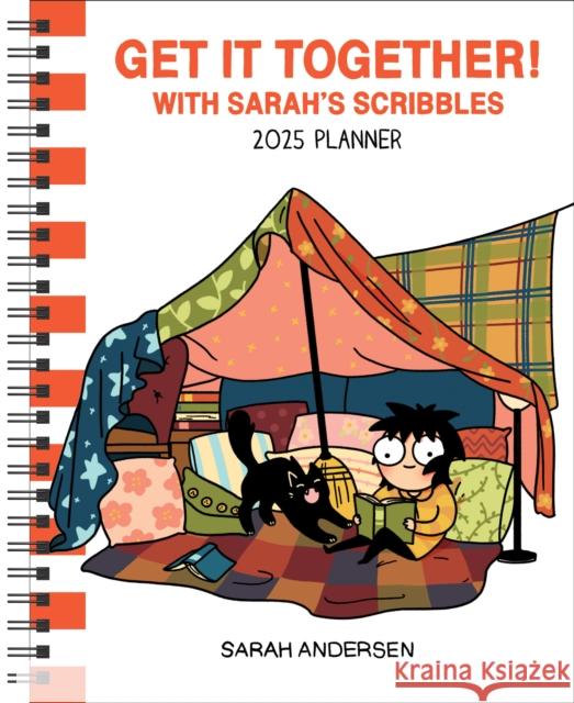 Sarah's Scribbles 12-Month 2025 Monthly/Weekly Planner Calendar: Get It Together! Sarah Andersen 9781524889951 Andrews McMeel Publishing - książka