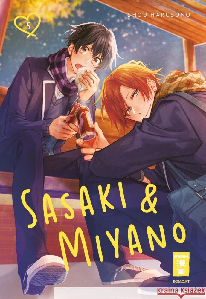 Sasaki & Miyano 05 Harusono, Shou 9783755500100 Egmont Manga - książka