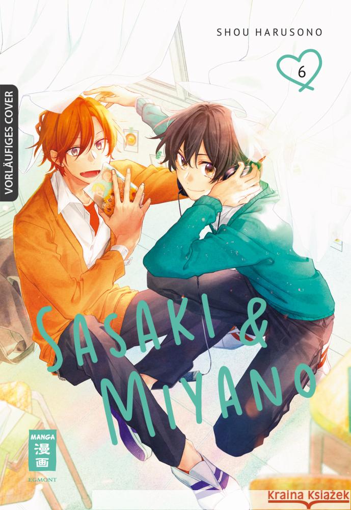 Sasaki & Miyano 06 Harusono, Shou 9783755500117 Egmont Manga - książka