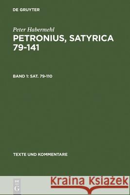 Sat. 79-110 Habermehl, Peter 9783110185331 Walter de Gruyter - książka
