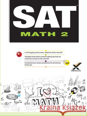 SAT Math 2 2017 Andy Gaus 9781607875727 Xamonline - książka
