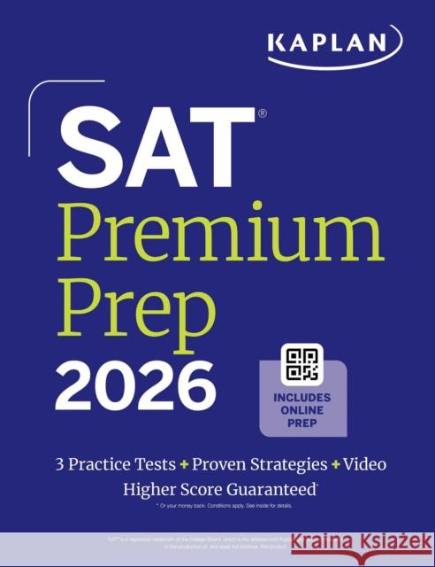 SAT Premium Prep 2026 Kaplan Test Prep 9781506297569 Kaplan AEC Education - książka