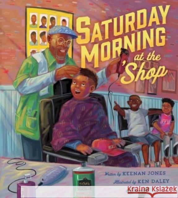 Saturday Morning at the 'Shop Keenan Jones Ken Daley 9781665940801 Simon & Schuster - książka