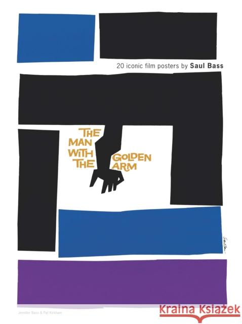 Saul Bass: 20 Iconic Film Posters Pat Kirkham 9781856699891 Orion Publishing Co - książka