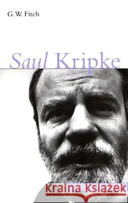 Saul Kripke G. W. Fitch 9780773528857 McGill-Queen's University Press - książka