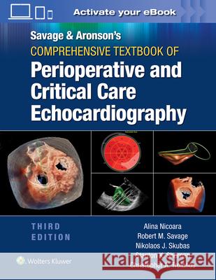 Savage & Aronson's Comprehensive Textbook of Perioperative and Critical Care Echocardiography Savage, Robert M. 9781975102920 Wolters Kluwer Health - książka