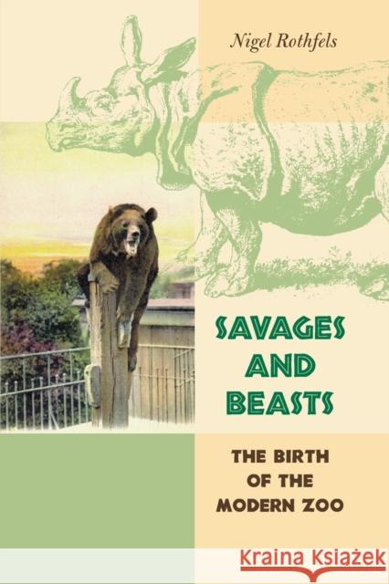 Savages and Beasts: The Birth of the Modern Zoo Rothfels, Nigel 9780801889752 Not Avail - książka