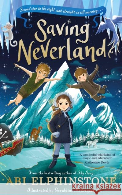 Saving Neverland Abi Elphinstone 9780241473320 Penguin Random House Children's UK - książka